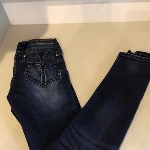 Rock revival pearl skinny jeans size 29